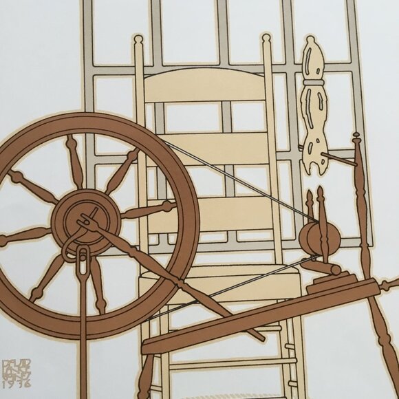 David Lance Goines The Carpet Center Lithograph Print Poster 1976 18 x 24 - Picture 2 of 7